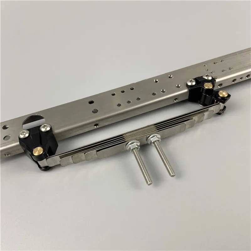 1/14 타미야 RC 트럭 스카니아 770S R620 볼보 벤츠 맨카용 금속 전면/후면 서스펜션 리프 스프링 플레이트 스프링 행거 1쌍 - 이미지 7