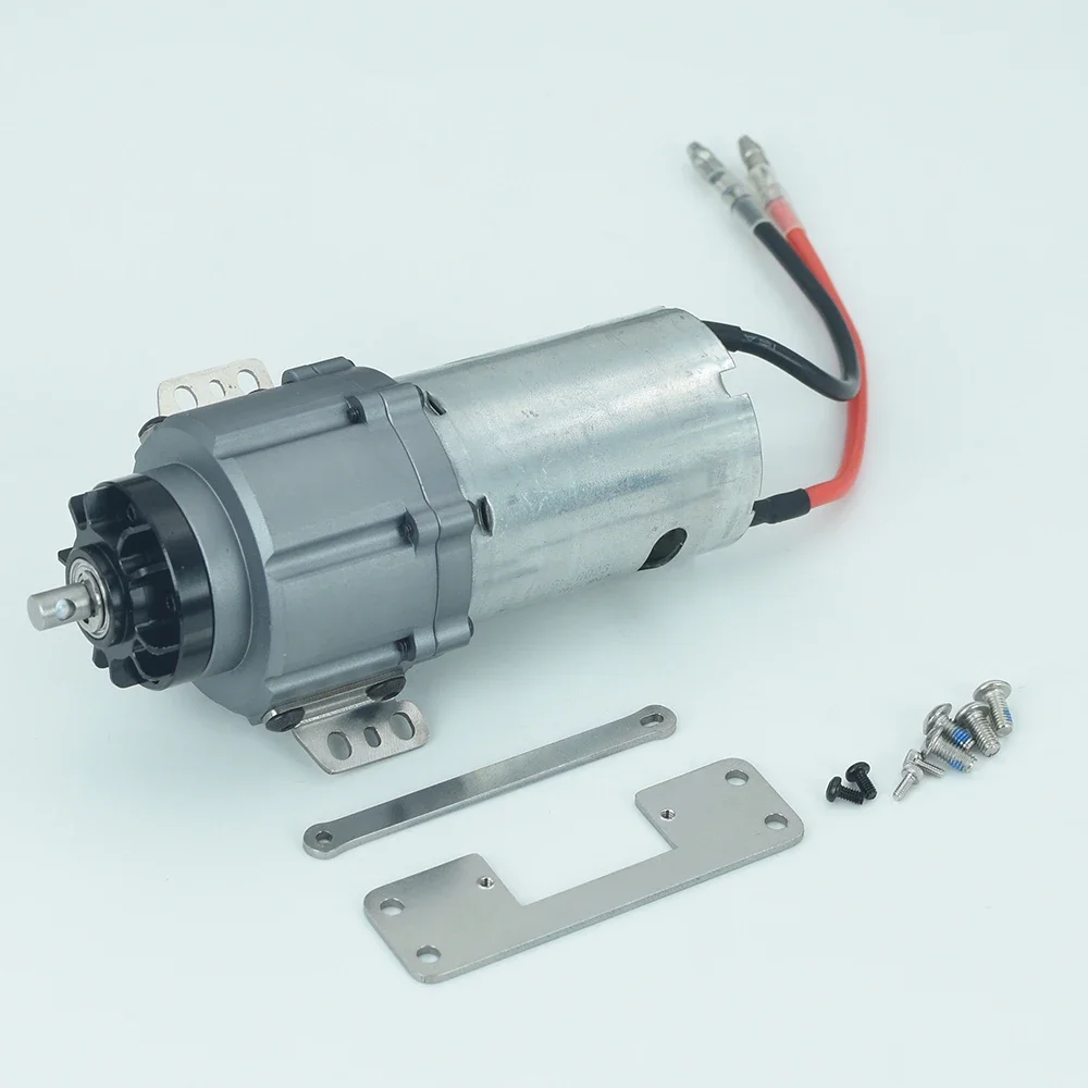 1/14 타미야 RC 트럭 스카니아 벤츠 볼보 DIY 부품용 트랜스퍼 케이스가 있는 금속 2차 기어박스 1개 - 이미지 5