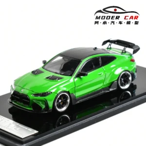 SW 1:64 G82 M4 ADRO 바디 키트 다이캐스트 모델 자동차