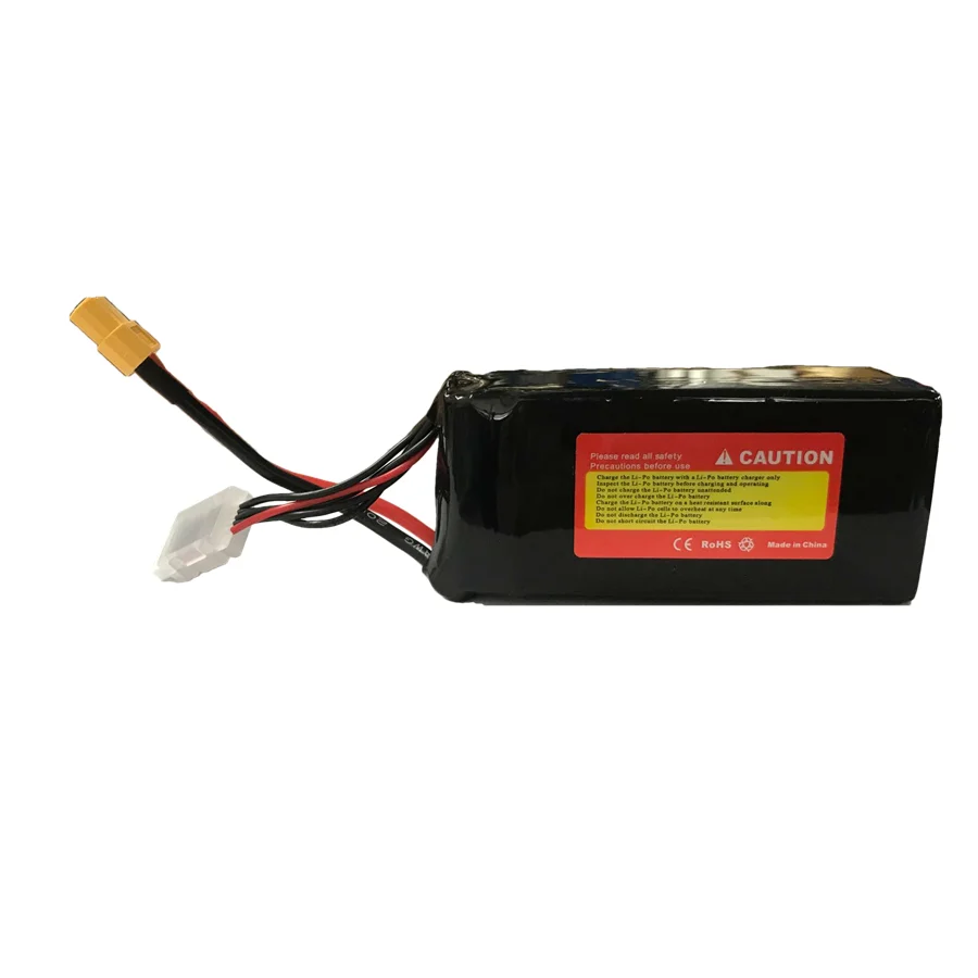 1PCS FLISHRC Lipo 배터리 4300mAh 4S 14.8V 25C Bell 206 / Airwolf / MD500E / AH-6 헬리콥터용 - 이미지 2