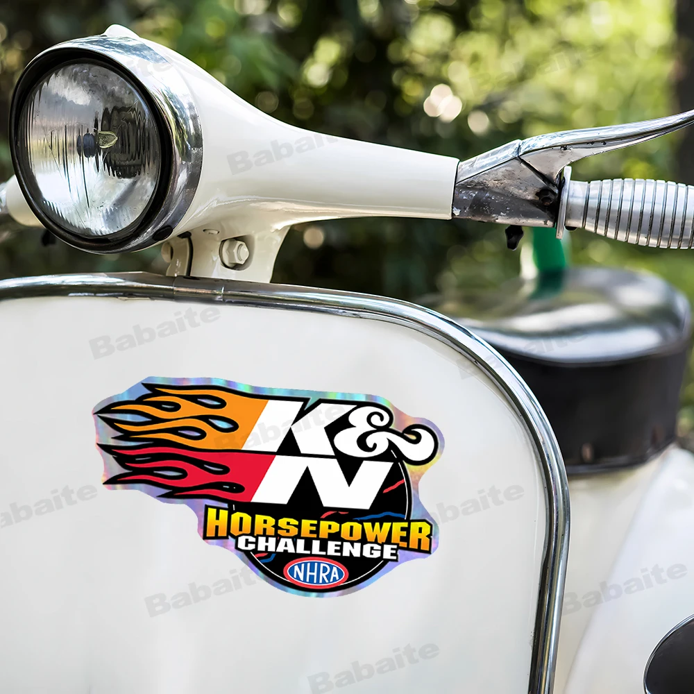 30x40cm K&N 개성 스티커 모토 스티커 자동차 바디 범퍼 창문 오토바이 노트북 벽 비닐 데칼 자동차 튜닝 액세서리 - 이미지 3