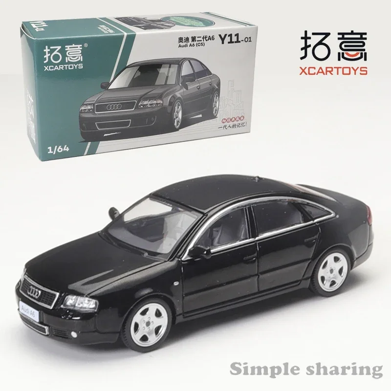 XCarToys 1/64 Audi Second-generation A6 (C5) Simulation Alloy Die-casting Car Model Kids Xmas Gift Toys for Boys - Image 2