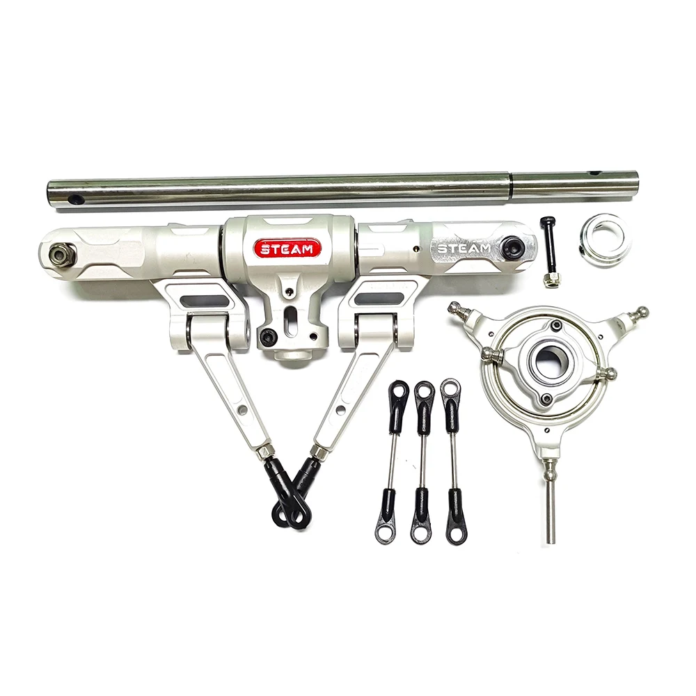 흰색: STEAM 550DFC 600DFC 메인 로터 헤드 어셈블리 MK55009 MK60009 Gartt ALIGN 550 DFC 600 DFC 헬리콥터용 예비 부품 - 이미지 6