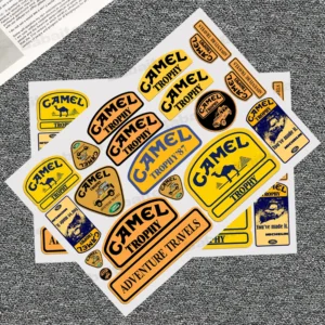 C-Camel-Trophy 랜드로버 모토 스티커 자동차 바디 범퍼 창문 오토바이 노트북 벽 비닐 필름 데칼 자동차 튜닝 액세서리