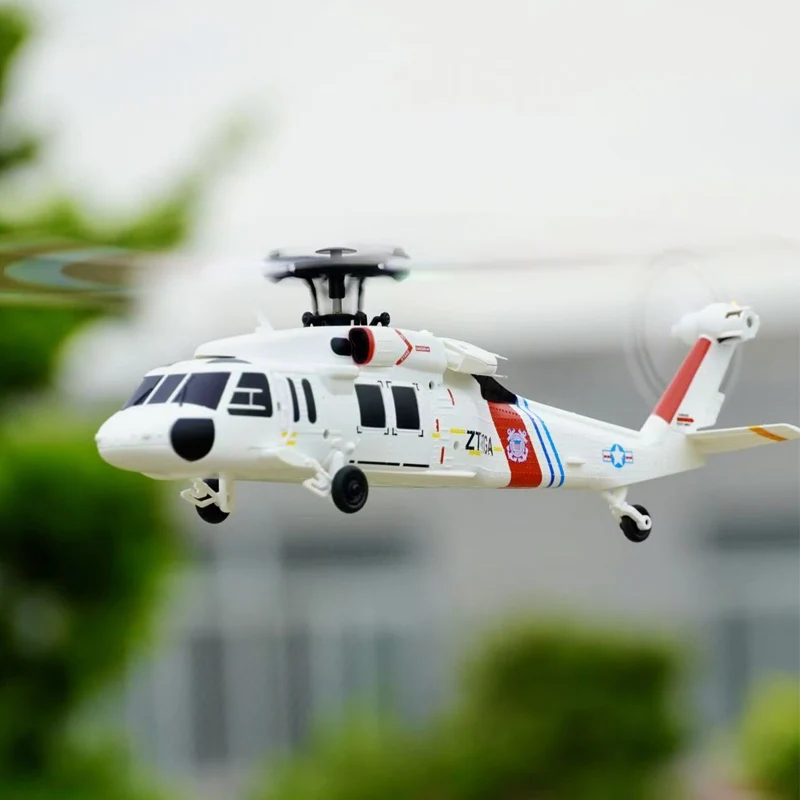 WLToys K270 RC 헬기 업그레이드: 광류 기압 유지 UH-60L 스케일 4채널 4엽 브러시리스 모터 안정 비행 - 이미지 3