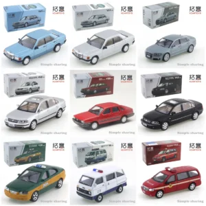 XCARTOYS 1/64 Mercedes Benz 190E Santana Elantra Tianjin Dafa Diecast Model Toy Vehicles Miniatures Collectibles