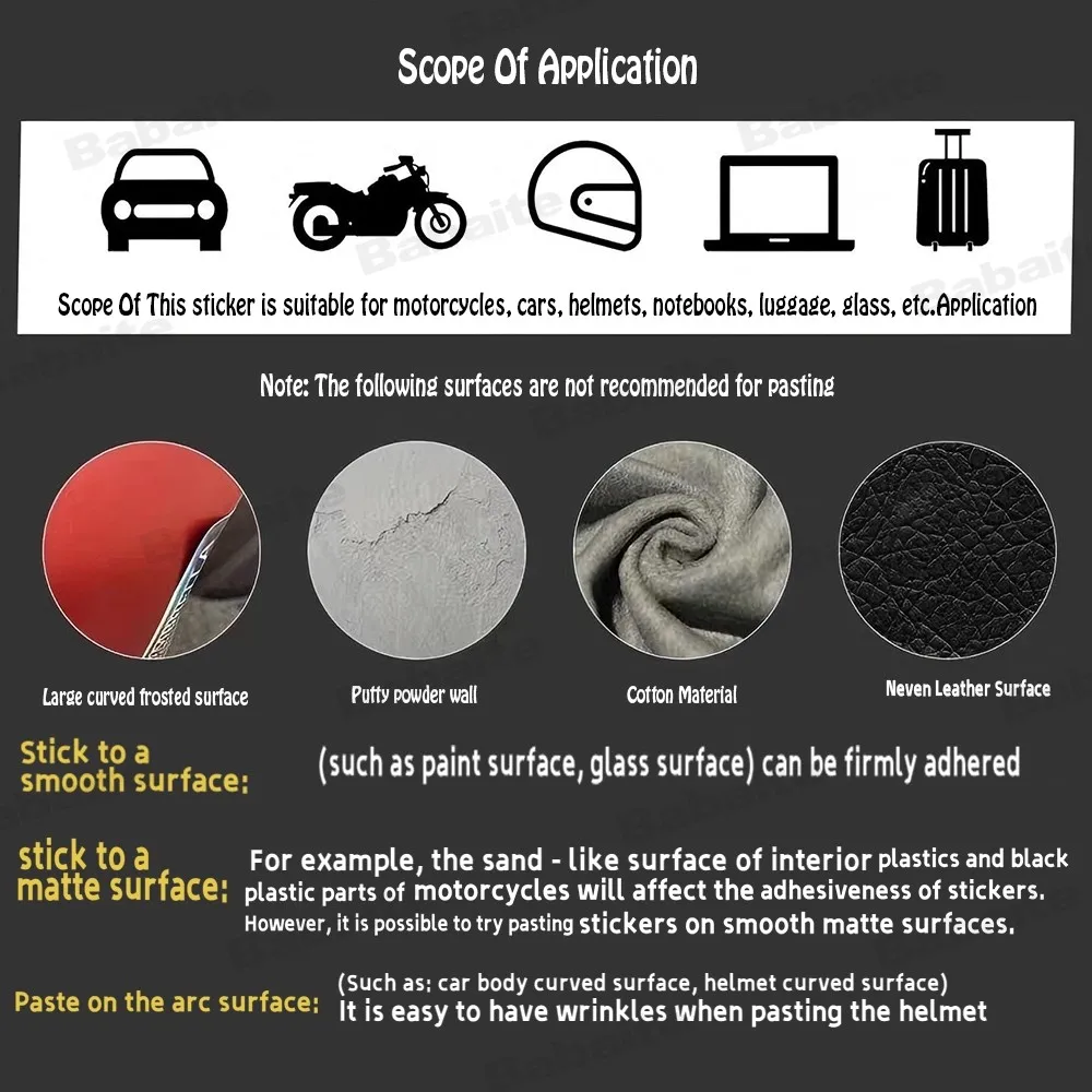 30x40cm N-NOS 스티커 모토 스티커 자동차 바디 범퍼 창문 오토바이 노트북 벽 비닐 필름 데칼 자동차 튜닝 액세서리 - 이미지 6