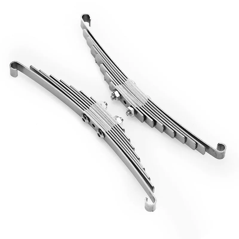 1/14 타미야 RC 트럭 스카니아 770S R620 볼보 벤츠 맨카용 금속 전면/후면 서스펜션 리프 스프링 플레이트 스프링 행거 1쌍 - 이미지 6