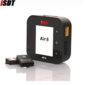 ISDT Air 8 스마트 충전기는 새로운 BattAir 스마트 배터리/앱 연결/1~8S ULiHv 500W 20A 배터리 지원(RC 드론 및 자동차용)을 제공합니다.