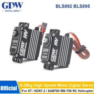 GDW BLS892 BLS895 HV 브러시리스 표준 서보 X7/KDS7.2/SAB700 헬리콥터용 550-700 RC 헬리콥터용 RC 자동차 고정익용