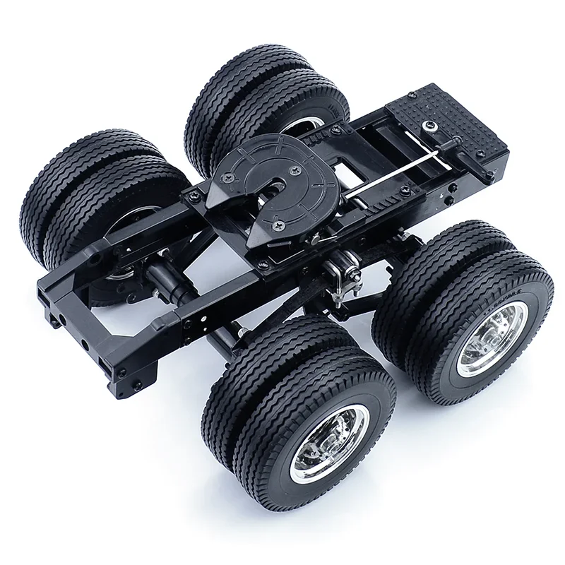 1/14 타미야 RC 트럭 티퍼 스카니아 770S 56368 볼보 FH16 악트로스 벤츠 만레수 자동차용 시뮬레이션 2축 트레일러 - Image 3