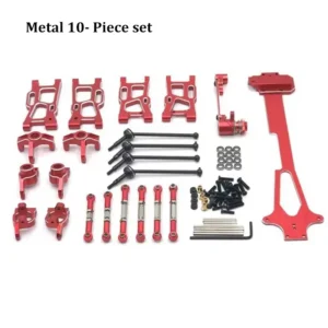 [124016-YC-R-606] Wltoys 124016 124018 모델 원격 조종 자동차 금속 개조 업그레이드 액세서리 후면 범퍼 브러시리스 모터 자동차 액세서리