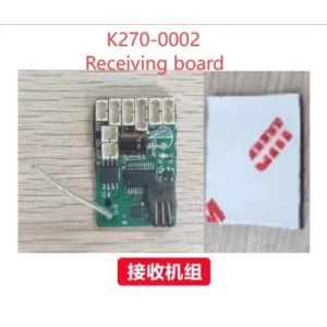 [K270-0002] Wltoys XK K270 RC 헬리콥터 부품 모음: 메인 프로펠러 블레이드 로터 클립 랜딩 기어 모터 스티어링 기어 ESC 연결 부품