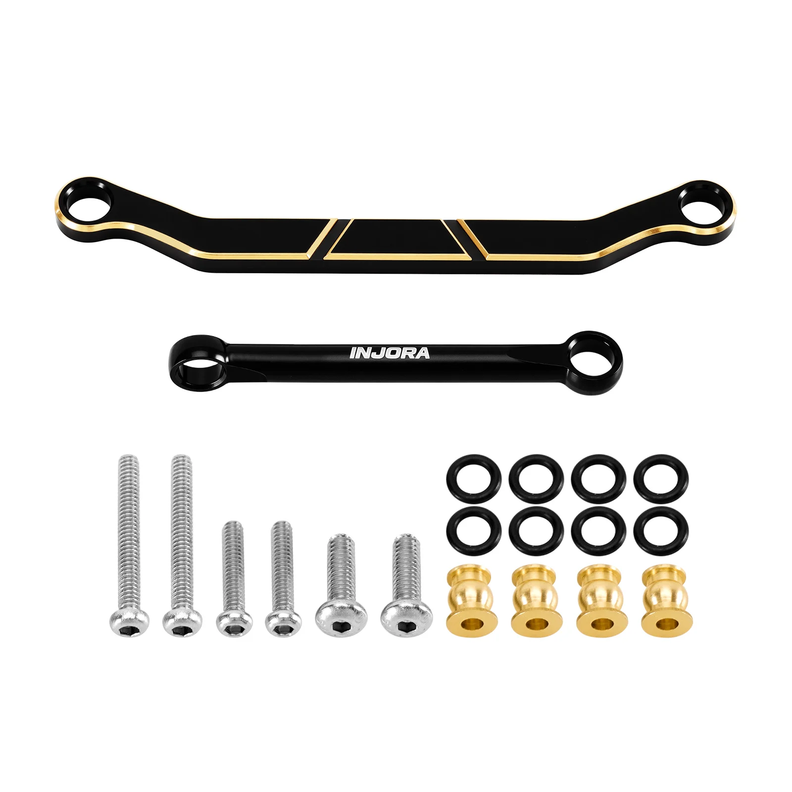 스티어링 링크: 1/18 Redcat Scout II Brushless용 INJORA 블랙 코팅 황동 스티어링 링크 - 이미지 7