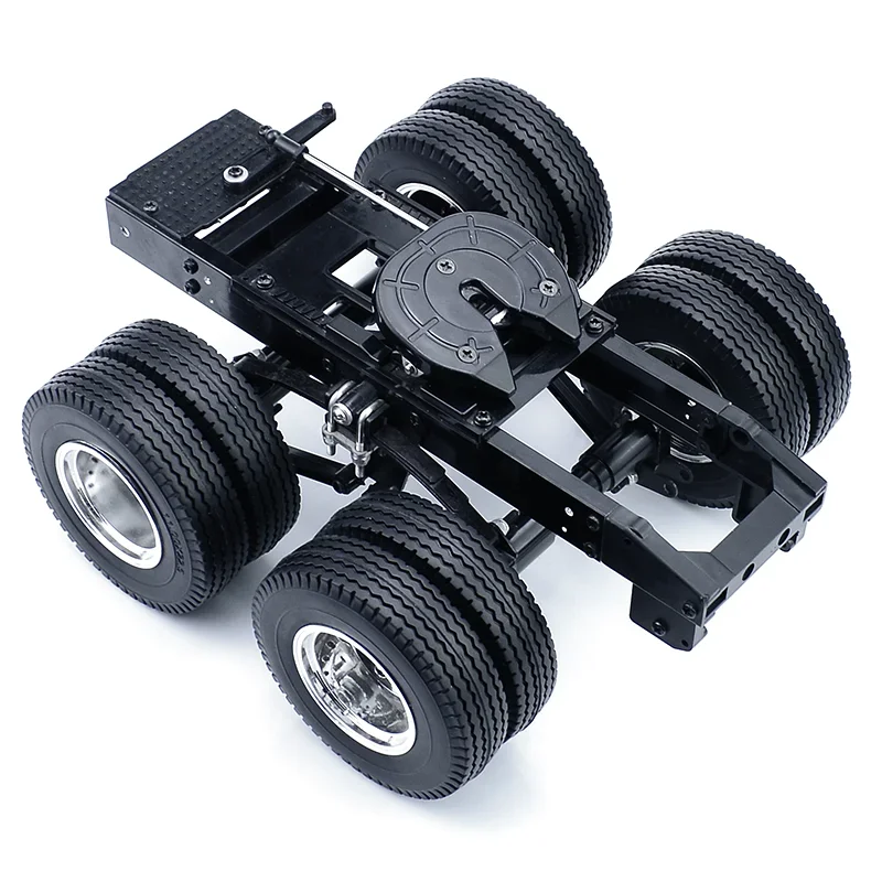 1/14 타미야 RC 트럭 티퍼 스카니아 770S 56368 볼보 FH16 악트로스 벤츠 만레수 자동차용 시뮬레이션 2축 트레일러 - Image 2