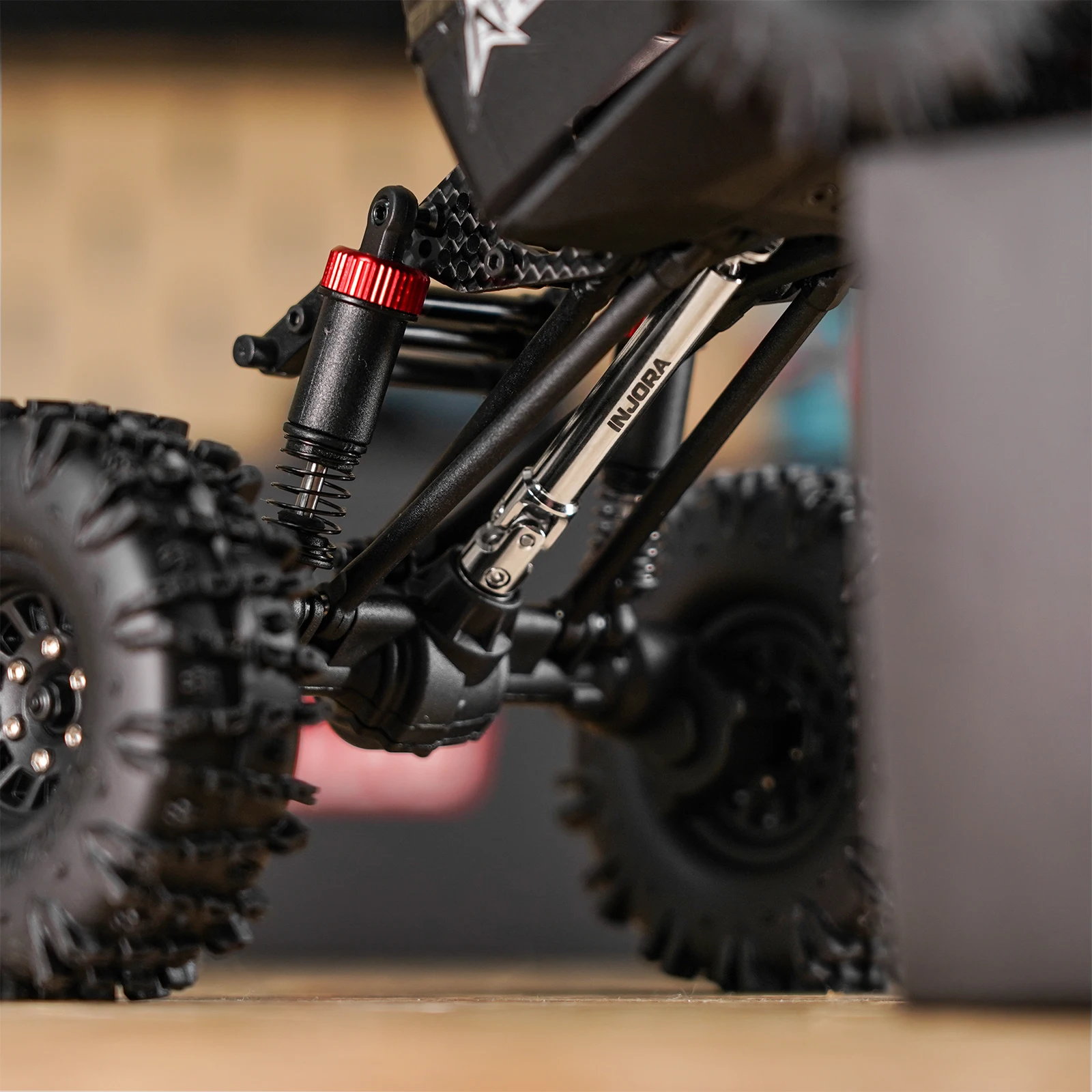 INJORA 스테인리스 스틸 드라이브 샤프트 (1/18 Redcat Ascent-18 APEX용) - 이미지 6