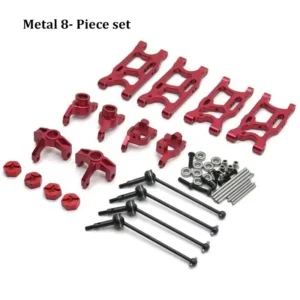 [124016-YC-R-550] Wltoys 124016 124018 모델 원격 조종 자동차 금속 개조 업그레이드 액세서리 후면 범퍼 브러시리스 모터 자동차 액세서리