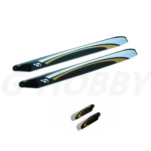 [560mm-86mmA] 360mm 380mm 520mm 560mm 탄소 섬유 메인 로터 블레이드 (Trex ALIGN KDS A5 SAB 헬리콥터용)