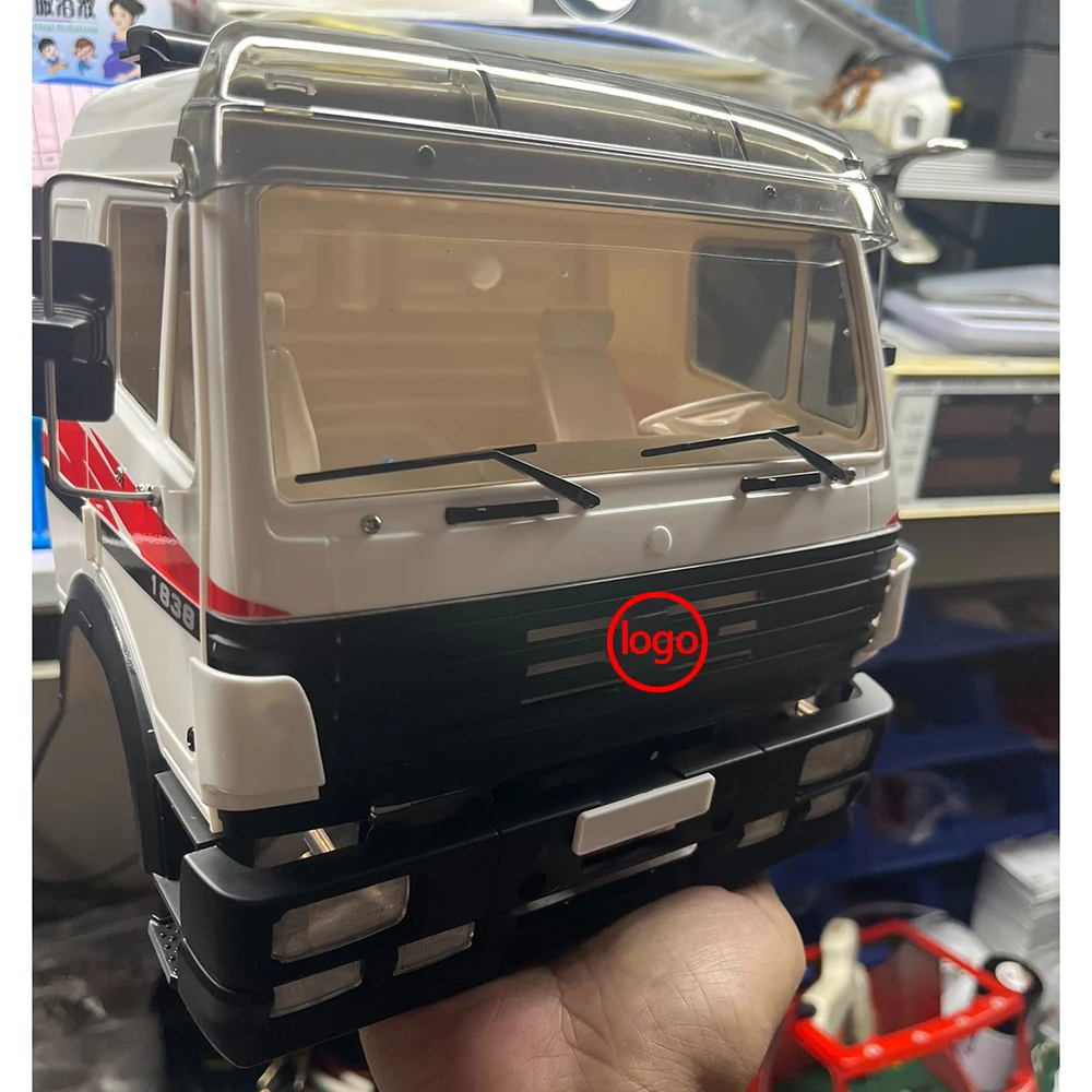 자동차 쉘: 1/14 Tamiya RC 트럭 트레일러 팁퍼 Mercedes-Benz Actros AROCS 3363/1850/1838/3853 바디 쉘 부품용 플라스틱 조종석 자동차 쉘 - Image 3