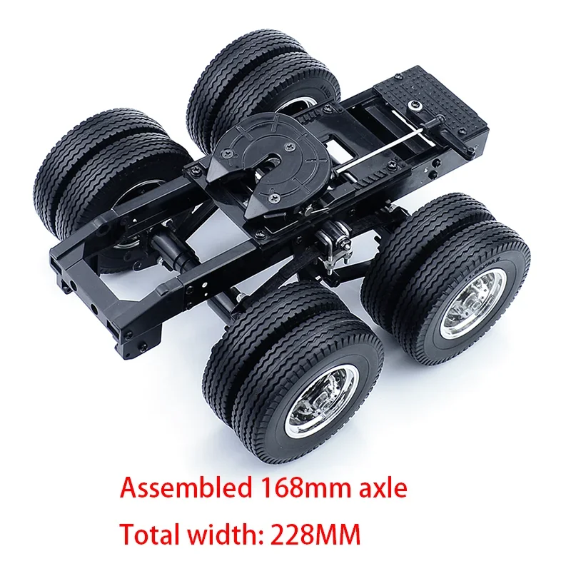 1/14 타미야 RC 트럭 티퍼 스카니아 770S 56368 볼보 FH16 악트로스 벤츠 만레수 자동차용 시뮬레이션 2축 트레일러 - Image 9